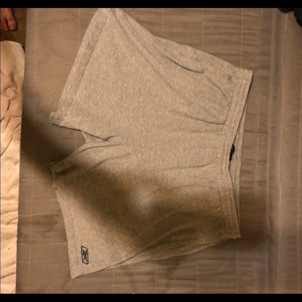 Gray Vintage Reebok Sweat Shorts